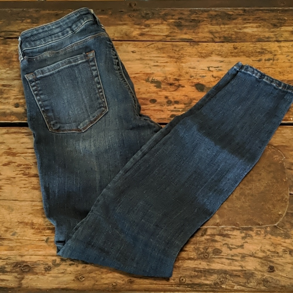 PacSun Mid Rise Skinny Jeans Dark Wash